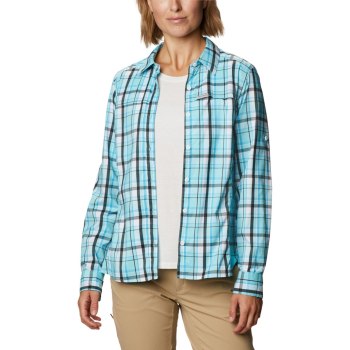 Columbia Ženske Košulje - Willow Orchard Lite Long Sleeve Plave | QRAO-13698